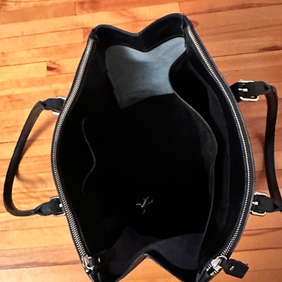 Black tote bag M0851 - Picture 3 of 4